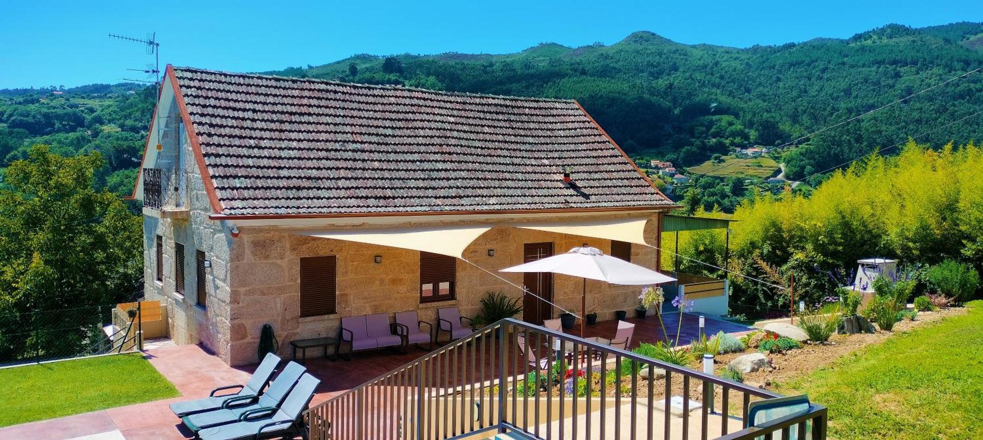 Casa A Mi Vera Covelo  Luaran gambar
