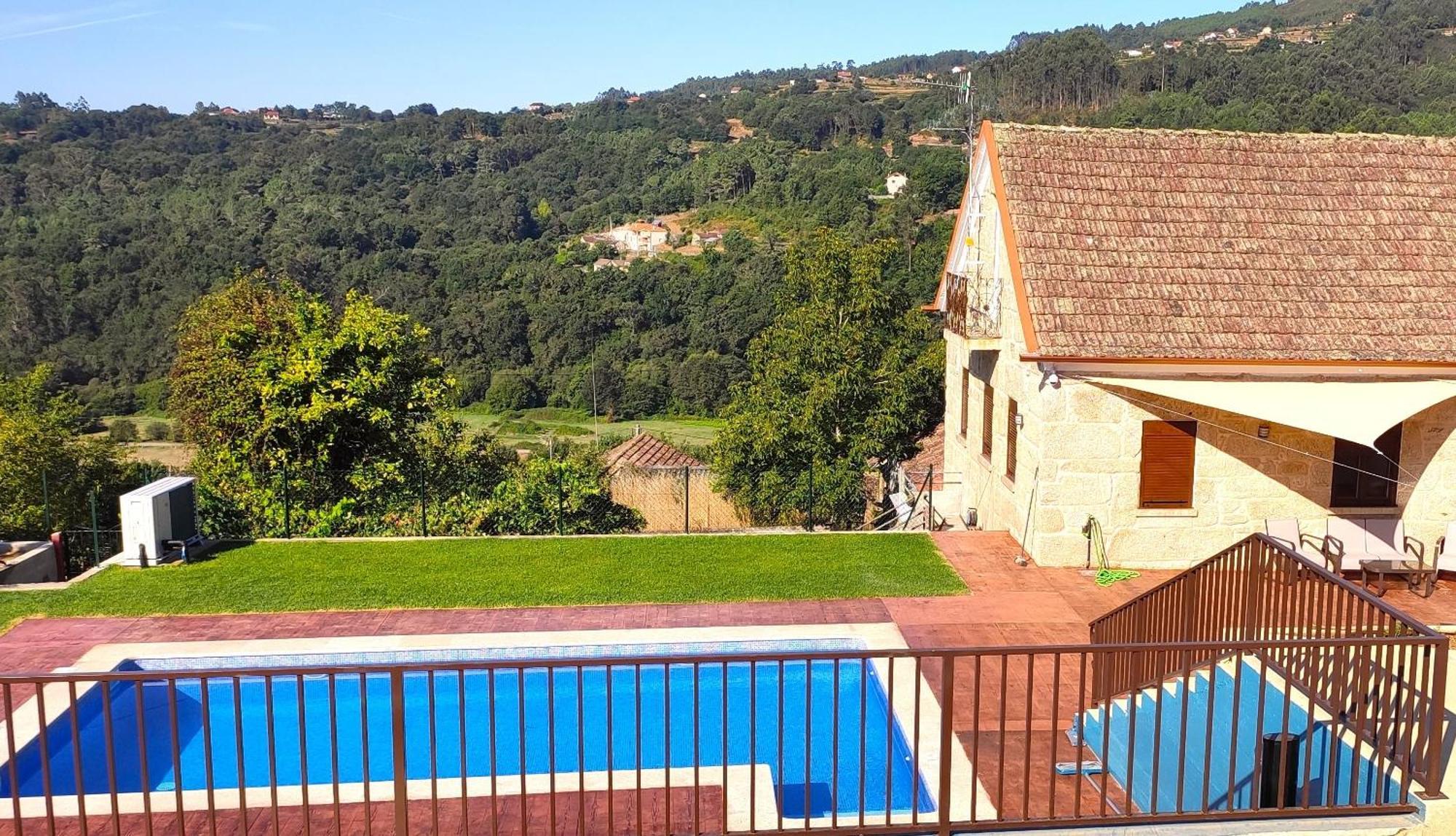 Casa A Mi Vera Covelo  Luaran gambar