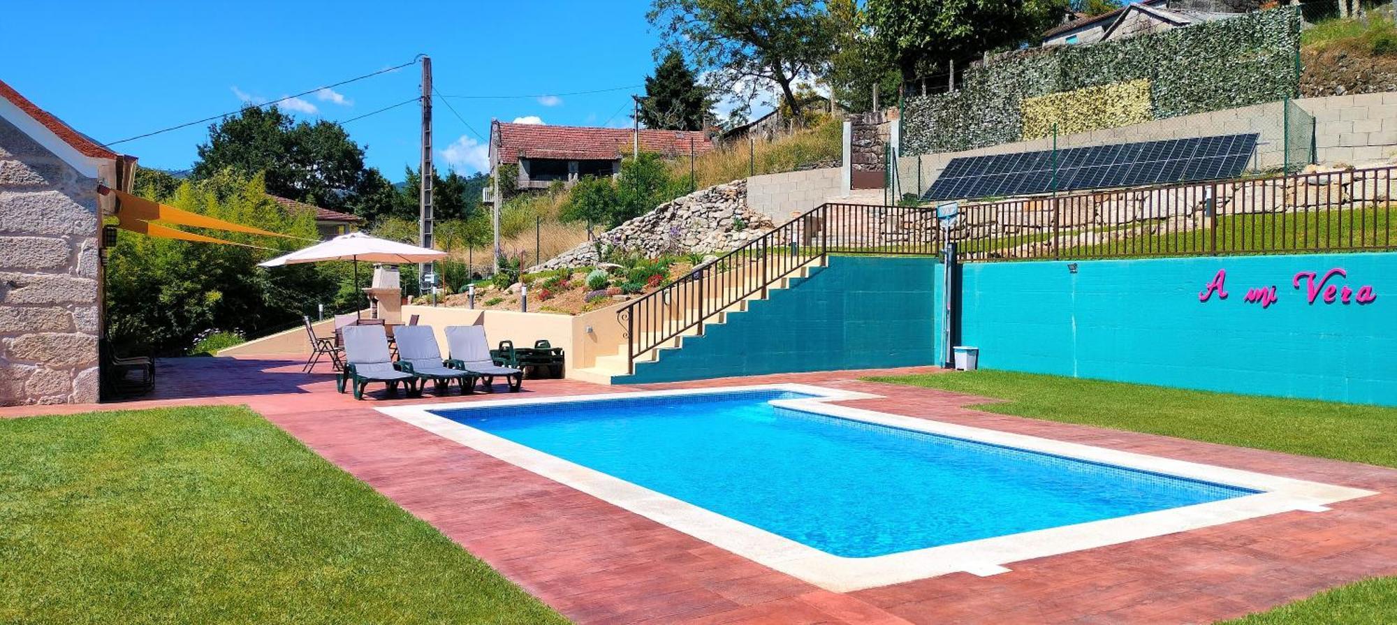 Casa A Mi Vera Covelo  Luaran gambar